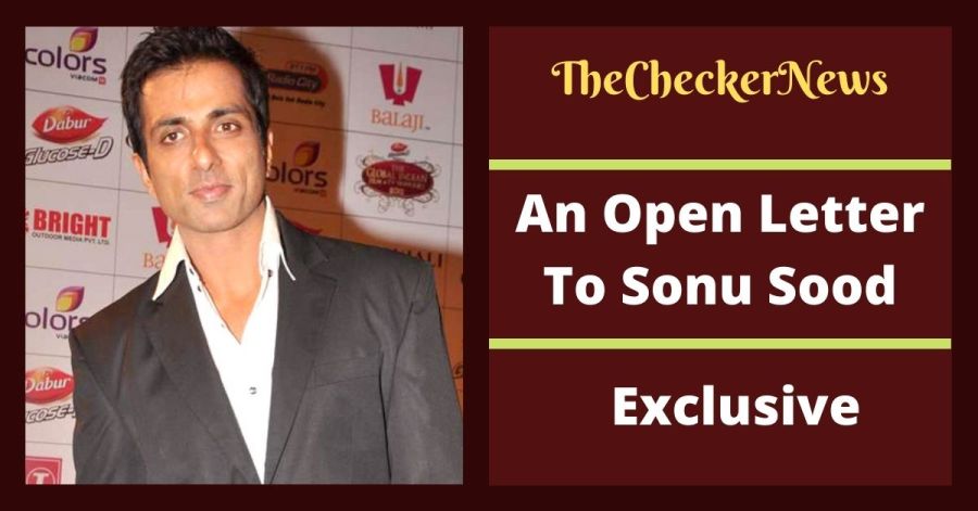 An Open Letter To Sonu Sood