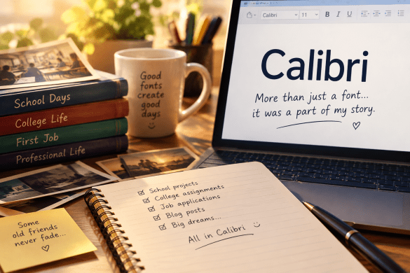 Calibri — It’s Done, Bro!